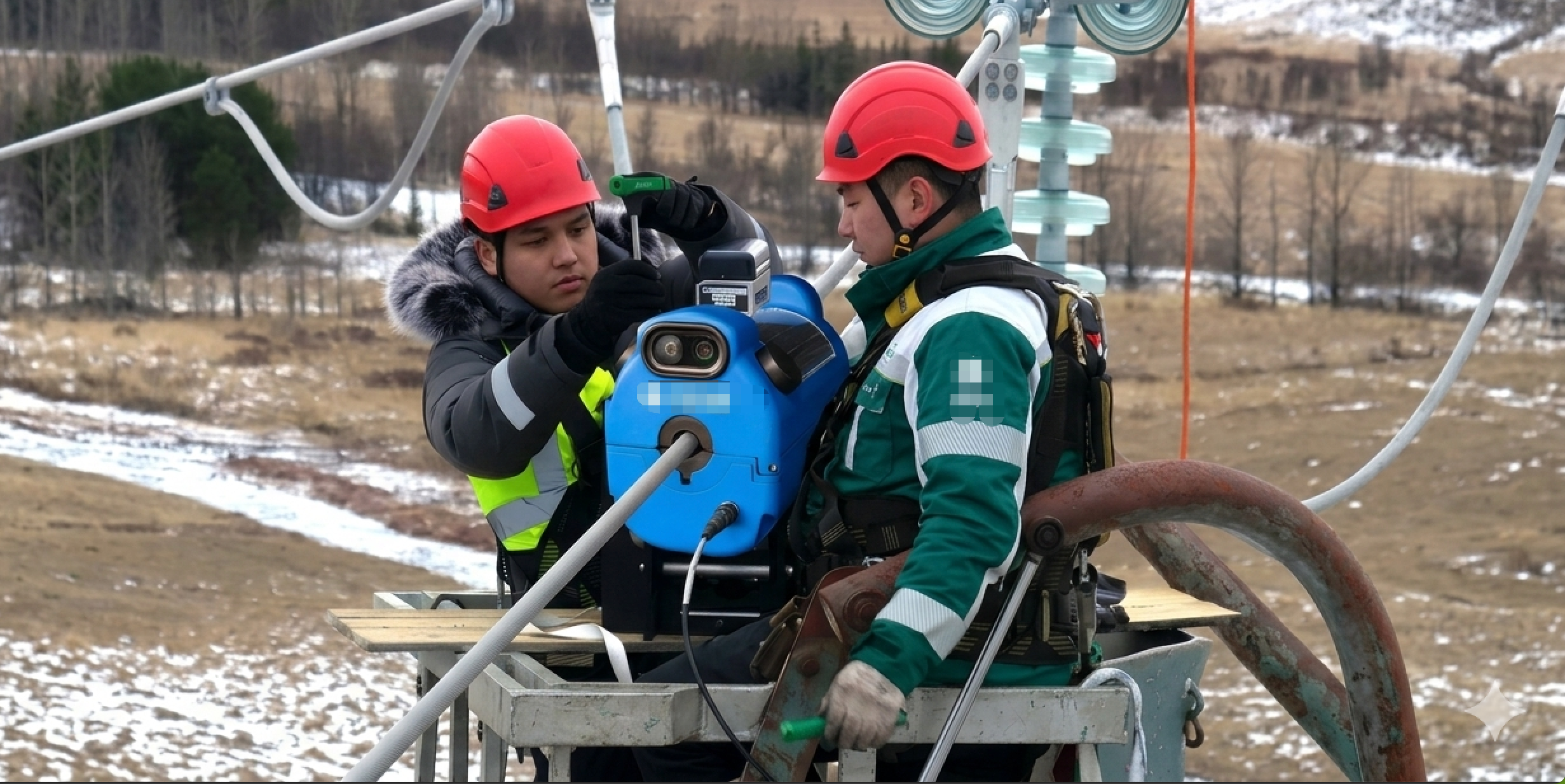 Kynetech monitoring device installation and inspection