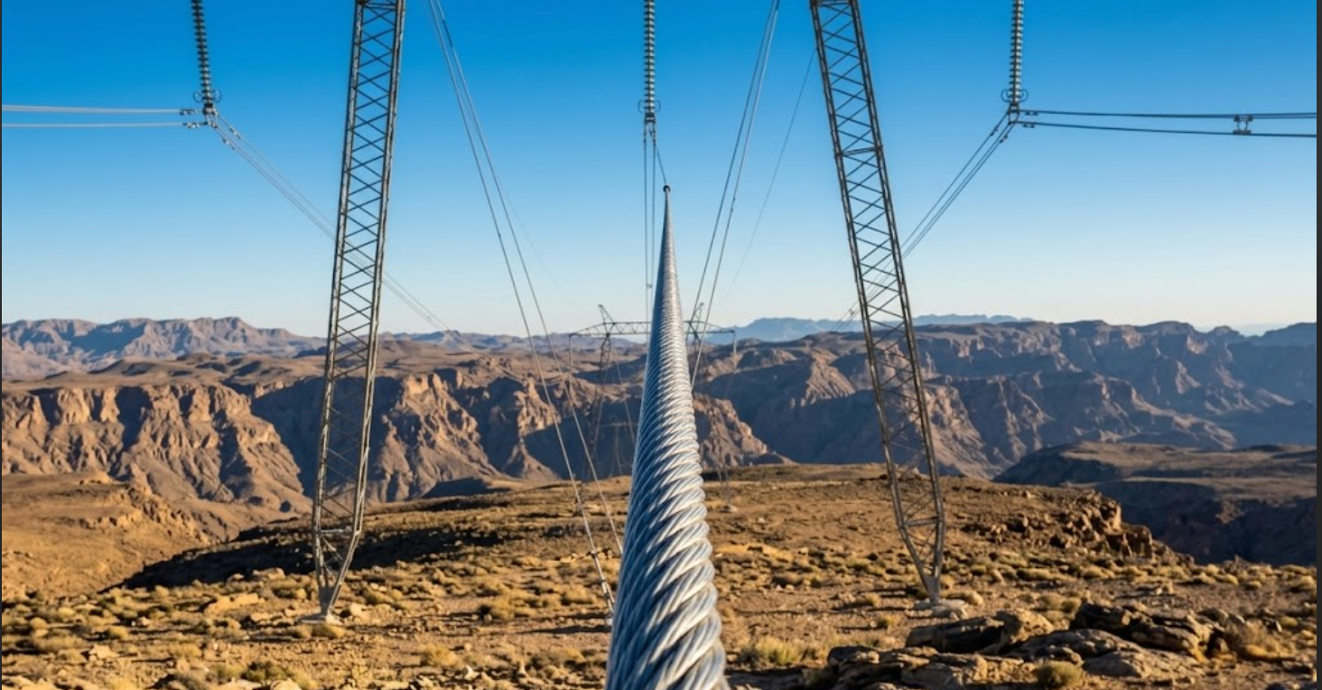 Mountain transmission line corridor monitoring